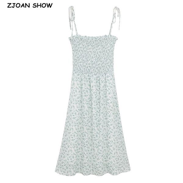 retro elegant elastic body long sling dresses france fresh floral print vintage women summer dress holiday 210429, White
retro elegant elastic body long sling dresses france fresh floral print vintage women summer dress holiday 210429, White