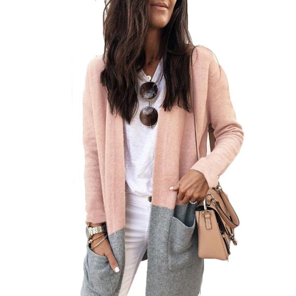 women's sweaters yjsfg house plus size women cardigans long sleeve knitted sweater casual outwear coat ladies patchwork jacket, White;black
women's sweaters yjsfg house plus size women cardigans long sleeve knitted sweater casual outwear coat ladies patchwork jacket, White;black