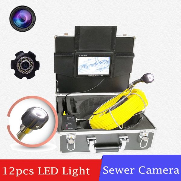 borescope 7 inch color lcd screen endoscope pipe camera with 12 led ip68 waterproof snake sewer inspection ip cameras
borescope 7 inch color lcd screen endoscope pipe camera with 12 led ip68 waterproof snake sewer inspection ip cameras