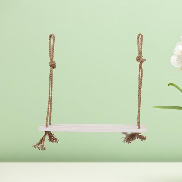 other home decor wooden hanging shelf swing rope floating shelves 1 tier jute wall display rack(white)
other home decor wooden hanging shelf swing rope floating shelves 1 tier jute wall display rack(white)