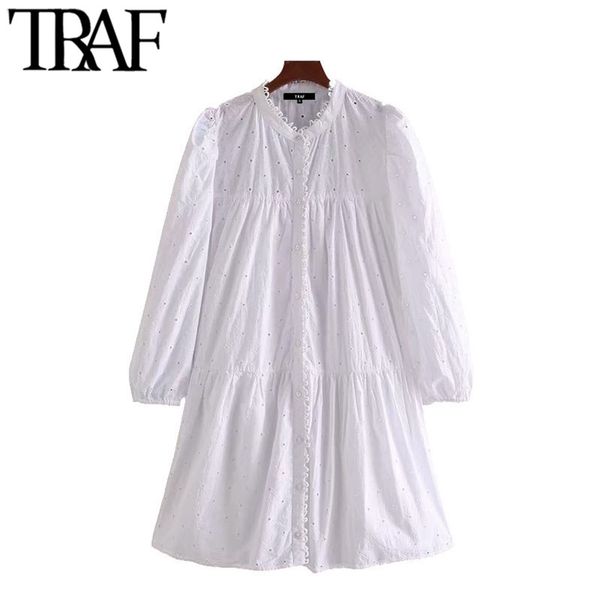 women sweet fashion embroidery hollow out mini dress vintage o neck long sleeve female dresses vestidos mujer 210507, Black;gray
women sweet fashion embroidery hollow out mini dress vintage o neck long sleeve female dresses vestidos mujer 210507, Black;gray