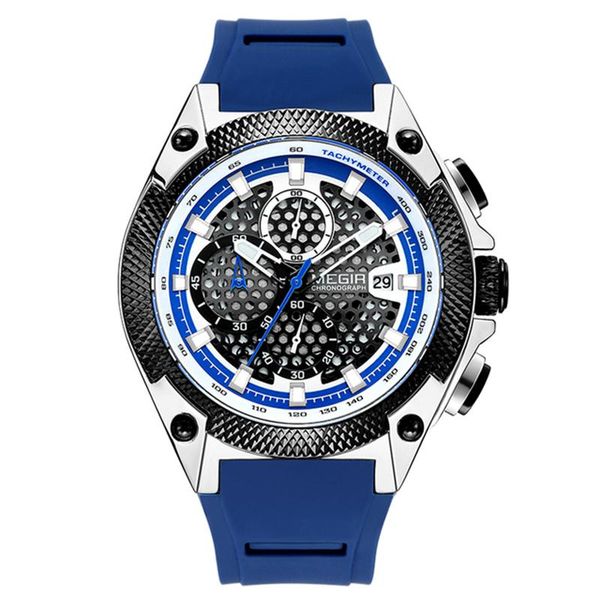 wristwatches mens watches silicone sports watch for men date chronograph quartz wristwatch waterproof relogio masculino, Slivery;brown
wristwatches mens watches silicone sports watch for men date chronograph quartz wristwatch waterproof relogio masculino, Slivery;brown