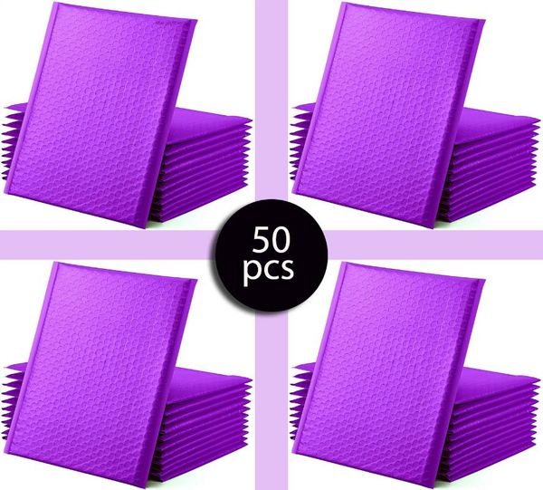 packing bags 50pcs 18x23cm purple mailer poly bubble padded mailing envelopes for gift packaging self seal bag padding
packing bags 50pcs 18x23cm purple mailer poly bubble padded mailing envelopes for gift packaging self seal bag padding