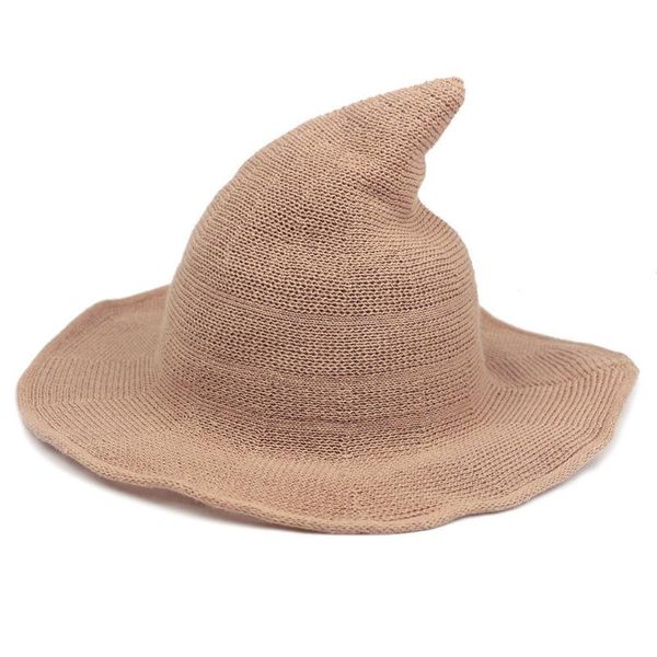 women girls cotton knitted bucket hat fisherman cap autumn winter pointed basin halloween witch for cosplay hats wide brim, Blue;gray
women girls cotton knitted bucket hat fisherman cap autumn winter pointed basin halloween witch for cosplay hats wide brim, Blue;gray