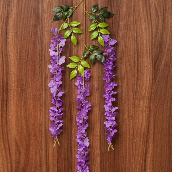 artificial wisteria flower garland fake hanging flowers for home wedding decor promotion decorative & wreaths
artificial wisteria flower garland fake hanging flowers for home wedding decor promotion decorative & wreaths