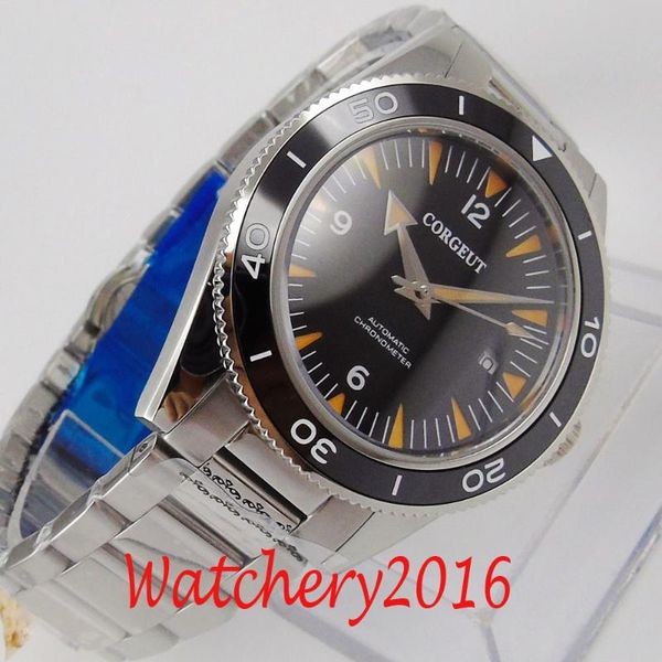 wristwatches design men watches lume automatic 2022 military clock sapphire glass business mechanical wristwatch, Slivery;brown
wristwatches design men watches lume automatic 2022 military clock sapphire glass business mechanical wristwatch, Slivery;brown
