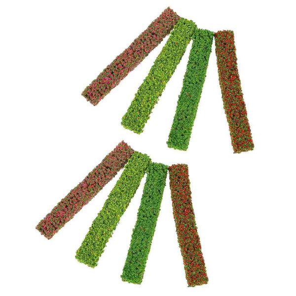 decorative flowers & wreaths 8 pcs landscaping shrub strips models simulation sand table ornament
decorative flowers & wreaths 8 pcs landscaping shrub strips models simulation sand table ornament