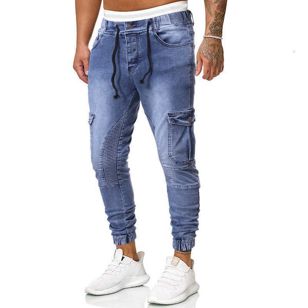 men's jeans natural color plus size clothing mens designer drawstring pencil pants with pockets casual 0zrp, Blue
men's jeans natural color plus size clothing mens designer drawstring pencil pants with pockets casual 0zrp, Blue