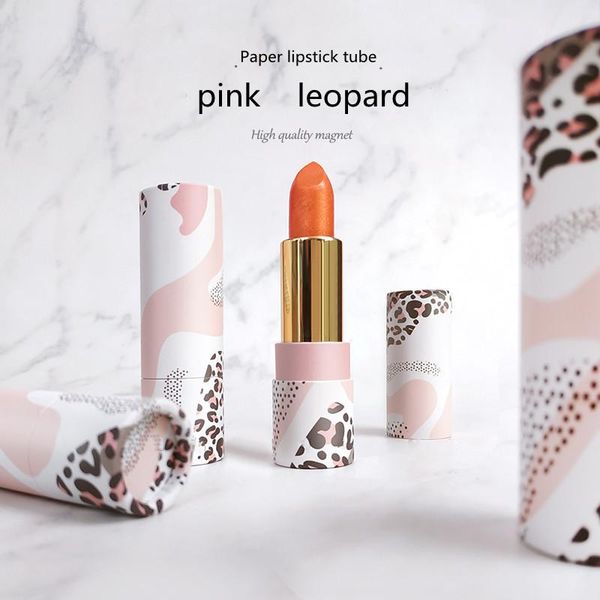 storage bottles & jars wholesale paper lipstick tube pink lip container empty shell leopard design cosmetics makeup tool
storage bottles & jars wholesale paper lipstick tube pink lip container empty shell leopard design cosmetics makeup tool