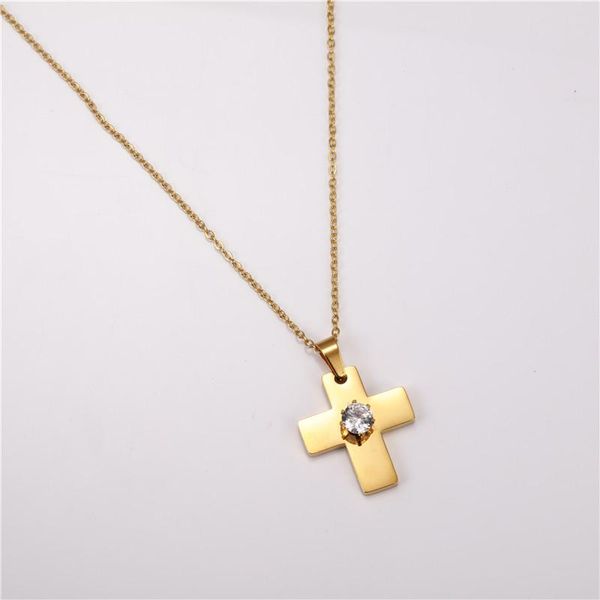 stainless steel jewelry woman accessories cross necklace women necklaces & pendants fashion chains, Silver
stainless steel jewelry woman accessories cross necklace women necklaces & pendants fashion chains, Silver
