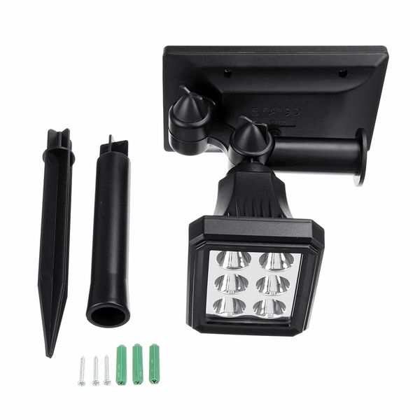 solar powered 5w 6 led lawn lamp colorful spotlight waterproof outdoor security path split garden light
solar powered 5w 6 led lawn lamp colorful spotlight waterproof outdoor security path split garden light