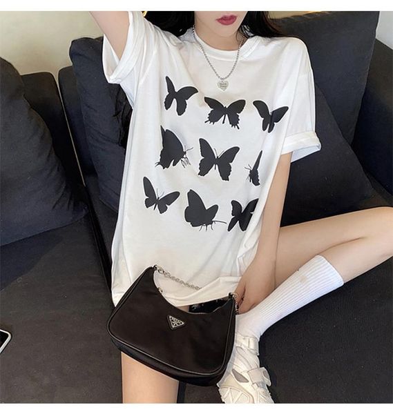 summer women t-shirt loose casual slim cut female tee concise print o-neck ladies short sleeve women's, White
summer women t-shirt loose casual slim cut female tee concise print o-neck ladies short sleeve women's, White