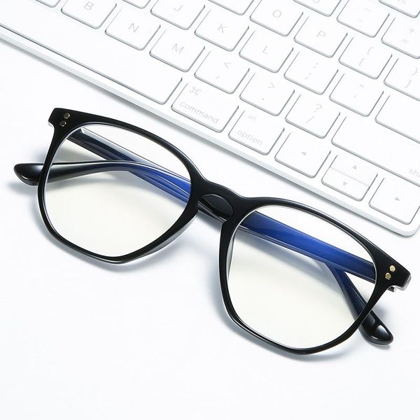 link, chain 858259 ultra light flat lens blue proof glasses for men and women, Black
link, chain 858259 ultra light flat lens blue proof glasses for men and women, Black