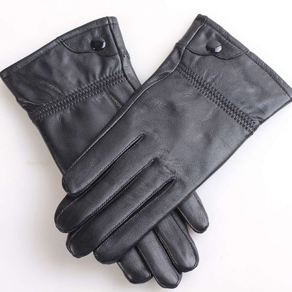 gloves straight leather women' winter short plush warm sheepskin thin, Blue;gray
gloves straight leather women' winter short plush warm sheepskin thin, Blue;gray