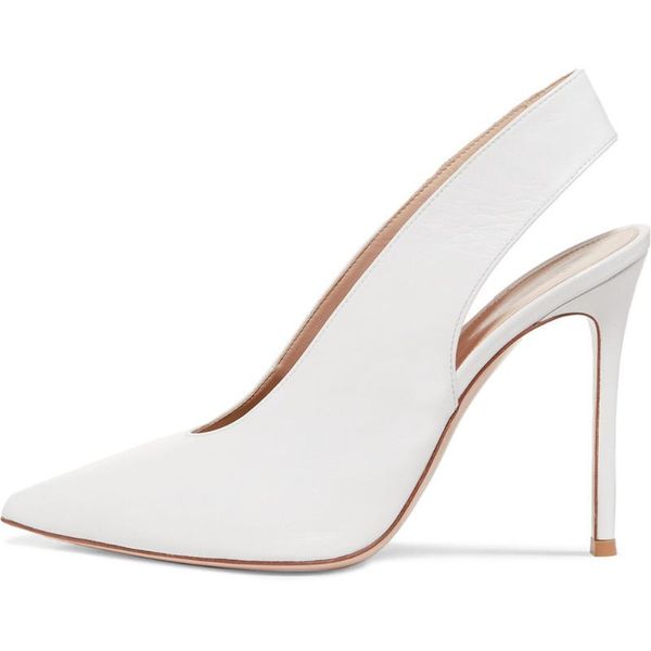 dress shoes stunning2021 high-heeled white pointed large-size striped banquet fashion wedding chengdu straight, Black