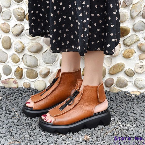 dress shoes soft leather rome outdoor sandals women summer 2021 fashion wedge zipper peep toe woman platform casual, Black
dress shoes soft leather rome outdoor sandals women summer 2021 fashion wedge zipper peep toe woman platform casual, Black