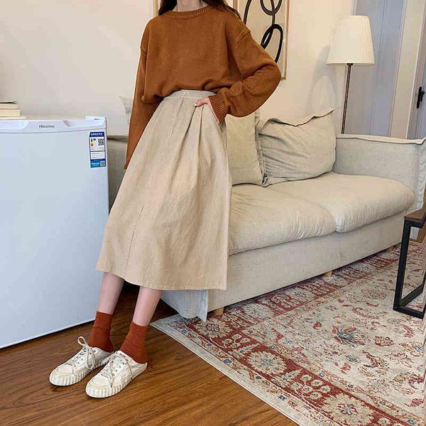 skirts fdfklak high waist wild skirt female net red mid-length spring autumn skirt womens a-line corduroy student's skirts jupe femme e, Black
skirts fdfklak high waist wild skirt female net red mid-length spring autumn skirt womens a-line corduroy student's skirts jupe femme e, Black