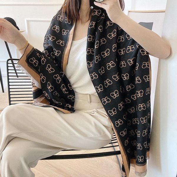 scarves 2021 butterfly print winter cashmere scarf women think warm luxury pashmina blanket ladies shawl wraps female, Blue;gray
scarves 2021 butterfly print winter cashmere scarf women think warm luxury pashmina blanket ladies shawl wraps female, Blue;gray