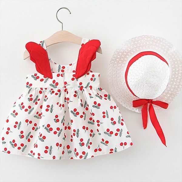 girls summer dungaree small girl dress childrens baby cute strawberry sleeveless a straw hat princess, Red;yellow
girls summer dungaree small girl dress childrens baby cute strawberry sleeveless a straw hat princess, Red;yellow