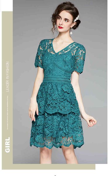 casual dresses fashion runway summer slim mini women hollow out v-neck flower lace vintage party short dh4b, Black;gray
casual dresses fashion runway summer slim mini women hollow out v-neck flower lace vintage party short dh4b, Black;gray