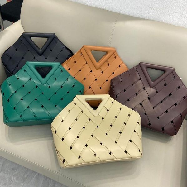 evening bags luxury designer for women genuine leather hollow out knit shoulder bag basket purses female clutch black tote 2021
evening bags luxury designer for women genuine leather hollow out knit shoulder bag basket purses female clutch black tote 2021