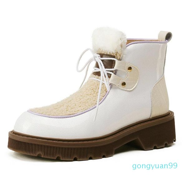 boots 2021 genuine leather winter keep warm snow comfortable square heels mixed colors sweet girl's shoes, Black
boots 2021 genuine leather winter keep warm snow comfortable square heels mixed colors sweet girl's shoes, Black