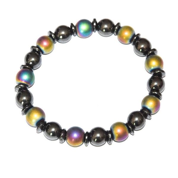 beaded, strands bead wrist bracelets string beads body slimming weight loss bracelet anti-fatigue healing hematite magnetic therapy gift, Black
beaded, strands bead wrist bracelets string beads body slimming weight loss bracelet anti-fatigue healing hematite magnetic therapy gift, Black