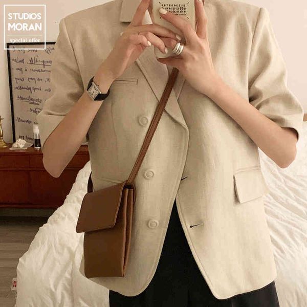 women's suits & blazers french female will see retro stylish solid turn down collar unique breasted office design short sleeve suit qn1, White;black
women's suits & blazers french female will see retro stylish solid turn down collar unique breasted office design short sleeve suit qn1, White;black