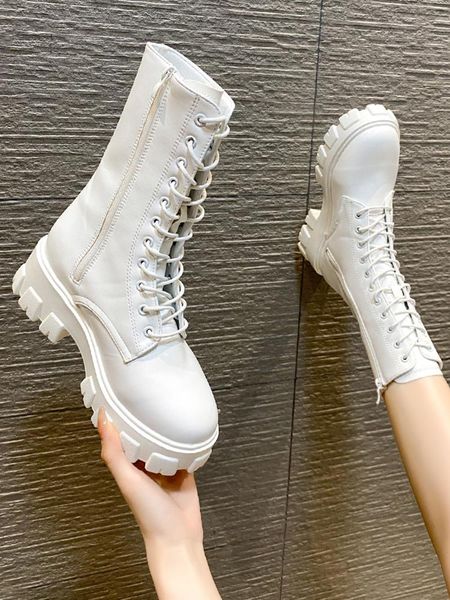 boots rock shoes woman round toe luxury designer zipper med heel boots-women mid calf fashion autumn flat 2021 lolita ladies, Black
boots rock shoes woman round toe luxury designer zipper med heel boots-women mid calf fashion autumn flat 2021 lolita ladies, Black