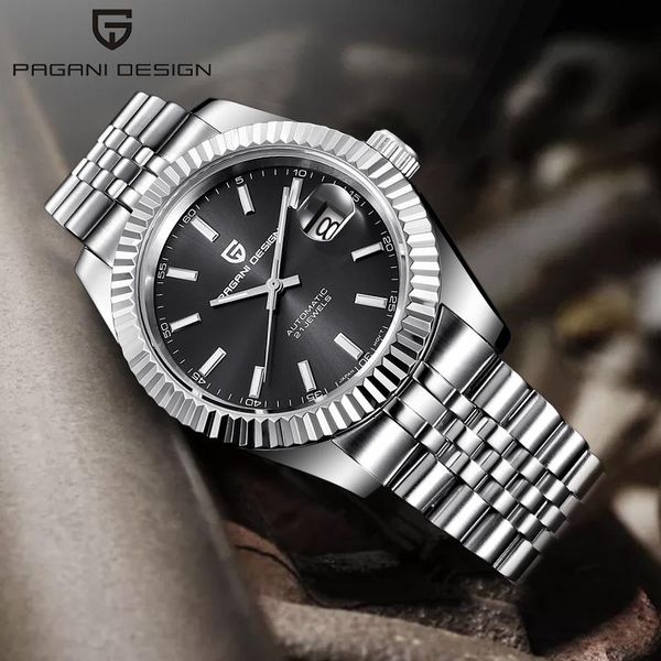 design fashion men's watches 100m waterproof stainless steel wristwatch military automatic mechanical clock wristwatches, Slivery;brown
design fashion men's watches 100m waterproof stainless steel wristwatch military automatic mechanical clock wristwatches, Slivery;brown