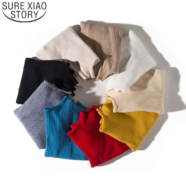 knit fashion long sleeve turtleneck casual pullovers solid thin women sweater 5795 50 210415, White;black
knit fashion long sleeve turtleneck casual pullovers solid thin women sweater 5795 50 210415, White;black