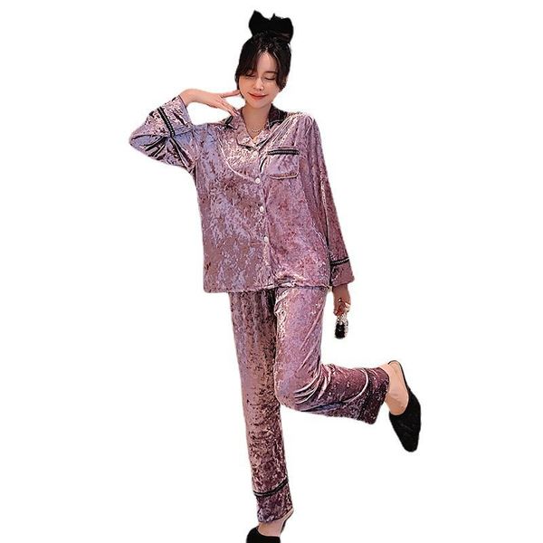 wholesale women's lace sleepwear winter and autumn pajamas set home textile printed casual long sleeve small sweet wind qu, Black;red
wholesale women's lace sleepwear winter and autumn pajamas set home textile printed casual long sleeve small sweet wind qu, Black;red