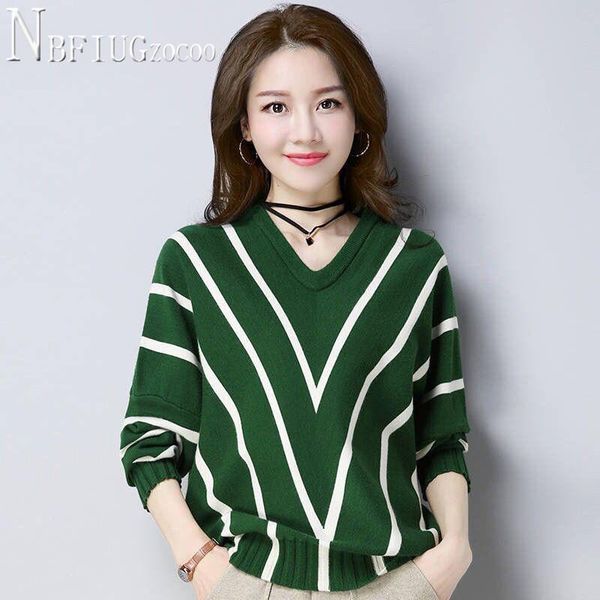 women's sweaters 4 colors can choose women sweater korean stripe knitting female, White;black
women's sweaters 4 colors can choose women sweater korean stripe knitting female, White;black