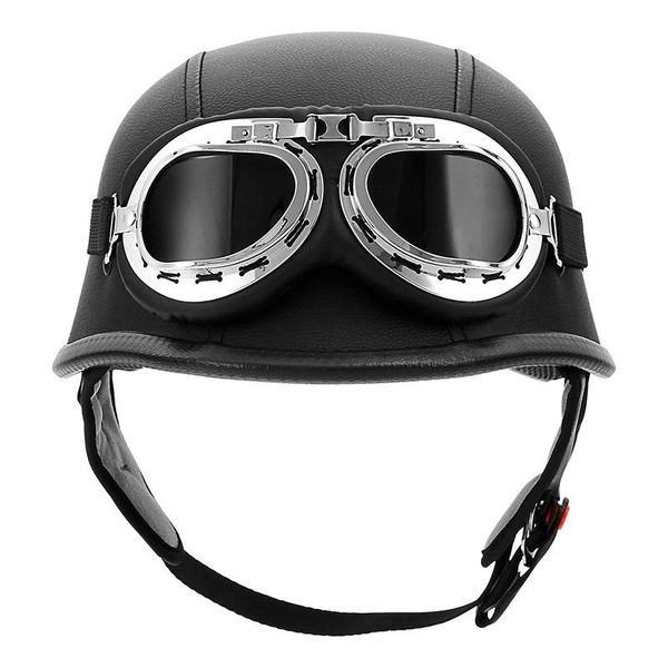 motorcycle helmets dot german style half helmet for chopper cruiser scooter goggles m l xl
motorcycle helmets dot german style half helmet for chopper cruiser scooter goggles m l xl