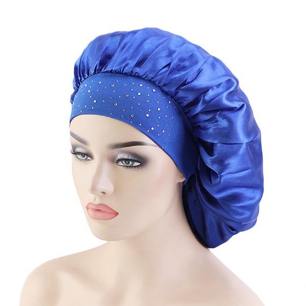 beanie/skull caps tb-248 glitter bling women satin hair bonnet gypsophila elastic wide-brimmed night sleep hat solid silky headcover turban, Blue;gray
beanie/skull caps tb-248 glitter bling women satin hair bonnet gypsophila elastic wide-brimmed night sleep hat solid silky headcover turban, Blue;gray
