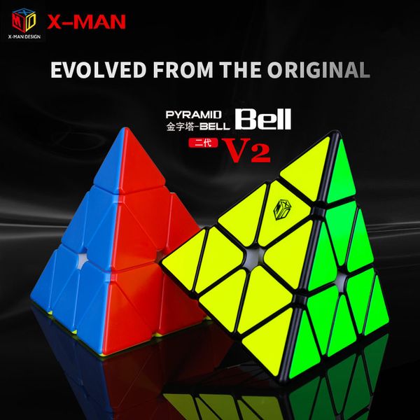 qiyi x-man design pyramid bell v2 3x3 magnetic magic cube magnets position system speed puzzle cube professional toy for kids
qiyi x-man design pyramid bell v2 3x3 magnetic magic cube magnets position system speed puzzle cube professional toy for kids