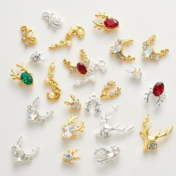 pcs kit style nail accessories gold silver elk antler shape exquisite luxury alloy drill diy diamond shiny art decor1, Silver;gold
pcs kit style nail accessories gold silver elk antler shape exquisite luxury alloy drill diy diamond shiny art decor1, Silver;gold