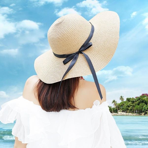 wide brim hats oversized beach hat women visor panama women's sun classic fashion lightweight and foldable protection, Blue;gray
wide brim hats oversized beach hat women visor panama women's sun classic fashion lightweight and foldable protection, Blue;gray