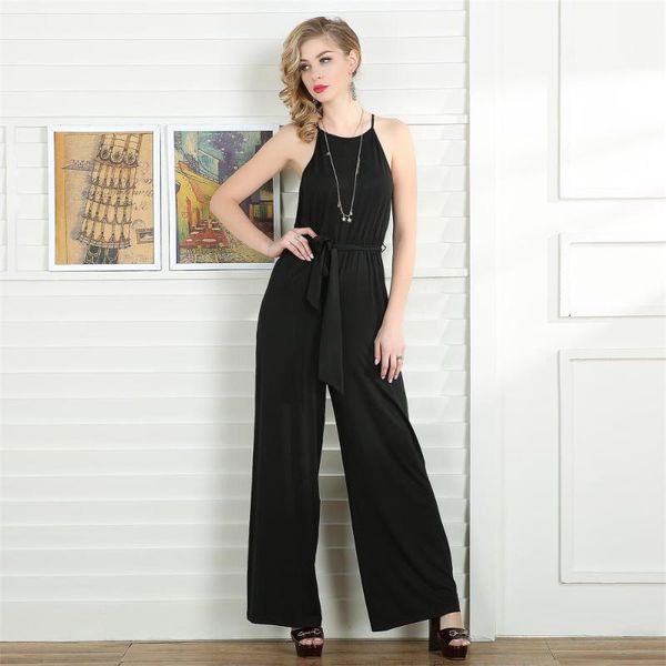 women's jumpsuits & rompers 2021 vintage jumpsuit sleeveless overalls for women elegent casual plus size summer romper long wide leg ta, Black;white
women's jumpsuits & rompers 2021 vintage jumpsuit sleeveless overalls for women elegent casual plus size summer romper long wide leg ta, Black;white