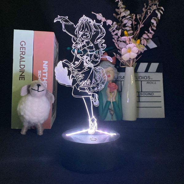 acrylic night sensor light led anime barbara figure nightlight usb 3d lamp genshin impact room decor holiday birthday gift kids fans
acrylic night sensor light led anime barbara figure nightlight usb 3d lamp genshin impact room decor holiday birthday gift kids fans