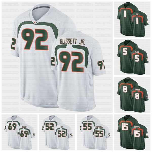 miami hurricanes ncaa game college football jersey 1 d'eriq king 5 n'kosi perry 8 duke johnson rousseau rizk matocha martell reed, Black
miami hurricanes ncaa game college football jersey 1 d'eriq king 5 n'kosi perry 8 duke johnson rousseau rizk matocha martell reed, Black