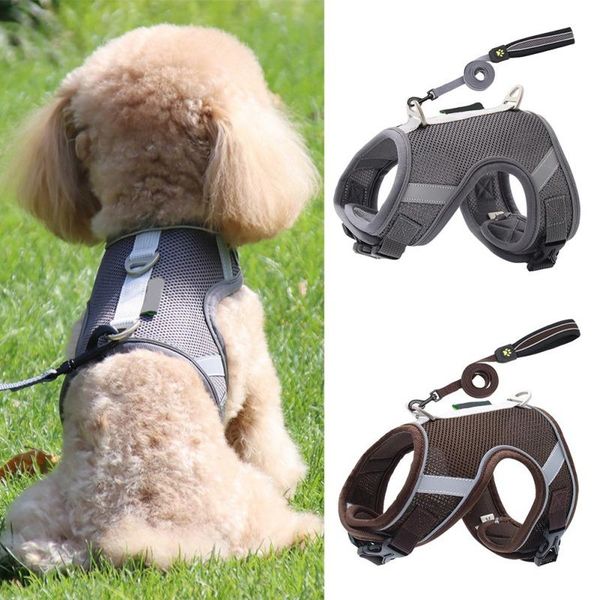 dog collars & leashes harness and leash set for chihuahua pug small medium nylon mesh puppy cat harnesses vest reflective walking lead
dog collars & leashes harness and leash set for chihuahua pug small medium nylon mesh puppy cat harnesses vest reflective walking lead