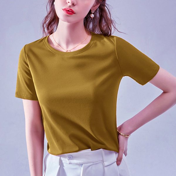 tee european and american classic retro high-quality recreational breathable women's t-shirt, White
tee european and american classic retro high-quality recreational breathable women's t-shirt, White
