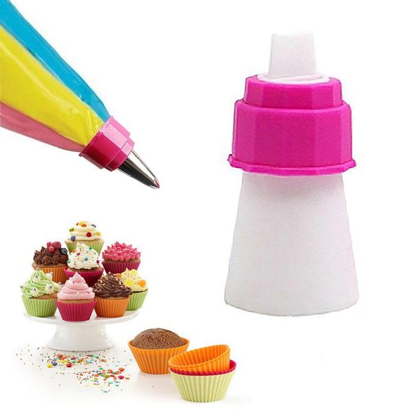 1pcs cake nozzle two-color pipe plastic converter cream adapter decorating tool kitchen tools gadget baking & pastry
1pcs cake nozzle two-color pipe plastic converter cream adapter decorating tool kitchen tools gadget baking & pastry