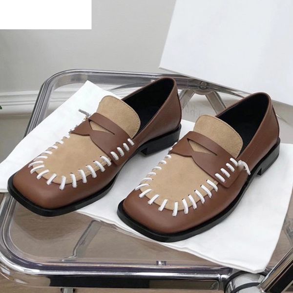 sandals retro square toe flat casual shoes women string rope design leather suede patchwork neutral spring comfort loafers 2021 0u, Black
sandals retro square toe flat casual shoes women string rope design leather suede patchwork neutral spring comfort loafers 2021 0u, Black