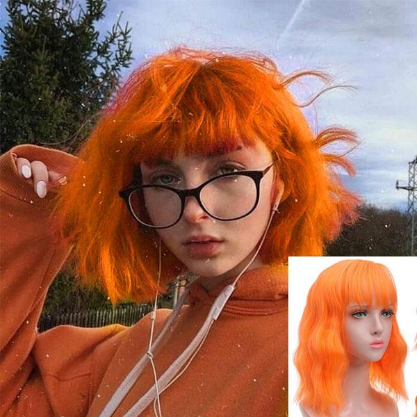 synthetic wigs fake hair black blond women short with bangs for pink red lolita cosplay wig mumupi
synthetic wigs fake hair black blond women short with bangs for pink red lolita cosplay wig mumupi