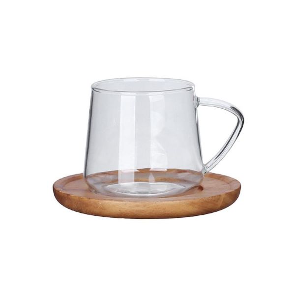 high borosilicate glass tea cup with simple high-grade transparent coffee temperature resistant cups & saucers
high borosilicate glass tea cup with simple high-grade transparent coffee temperature resistant cups & saucers