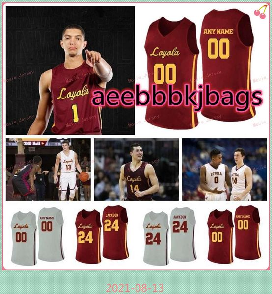 stitched custom jersey donte ingram wojcik 1 lucas williamson 10 tom welch loyola chicago ramblers men women youth, Black
stitched custom jersey donte ingram wojcik 1 lucas williamson 10 tom welch loyola chicago ramblers men women youth, Black