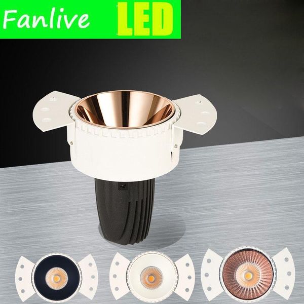 downlights 6pcs/lot dimmable cob borderless downlight 10w 15w rimless gold white black indoor spot light for el clothing store ac85-265v
downlights 6pcs/lot dimmable cob borderless downlight 10w 15w rimless gold white black indoor spot light for el clothing store ac85-265v