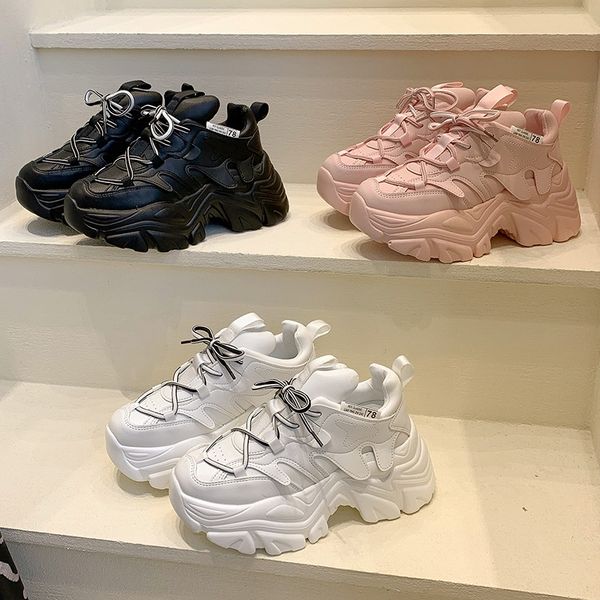 2021 chunky sneakers women casual platform shoes fashion height increasing ladies trainers sport sneakers woman zapatillas mujer
2021 chunky sneakers women casual platform shoes fashion height increasing ladies trainers sport sneakers woman zapatillas mujer